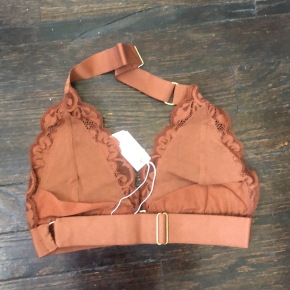 HAH x Free people groupie bralette milk chocolate light support size S NWT - Picture 4 of 6
